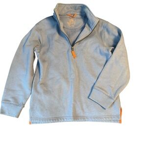 Kids Blue Quarter-Zip Pullover